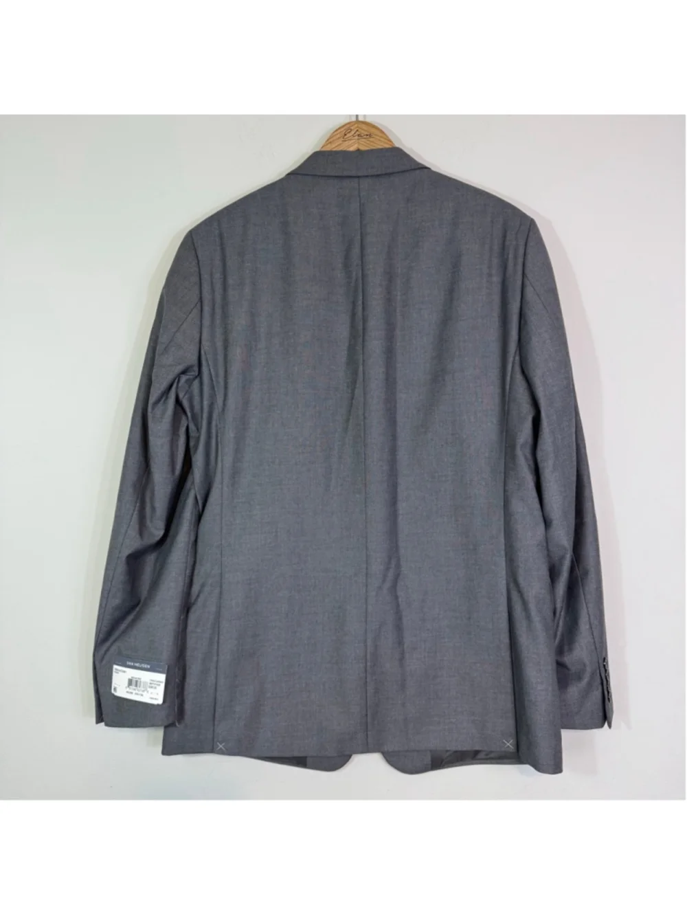 VAN HEUSEN Flex Men’s Slim Fit Stretch Suit Jacket Blazer Medium Gray Size 44L